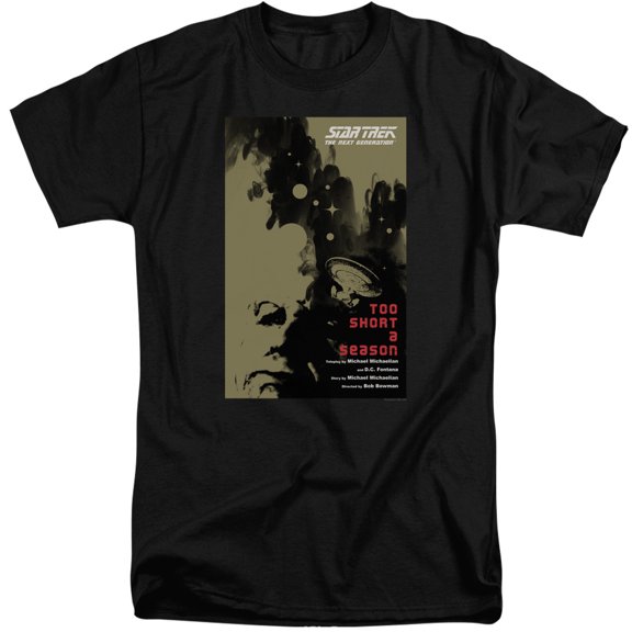 Star Trek - Tng Season 1 Episode 16 - Tall Fit Short Sleeve Shirt - X-Large