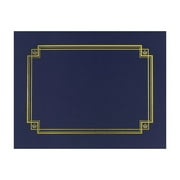 Great Papers Premium Textured Certificate Holder, 12.50 x 9.75 x 0.29 Inches, Navy