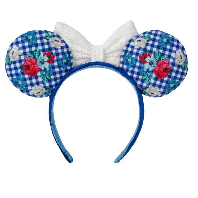 2023 Disney Parks Light Blue Mickey Minnie Winter Fleece Lined