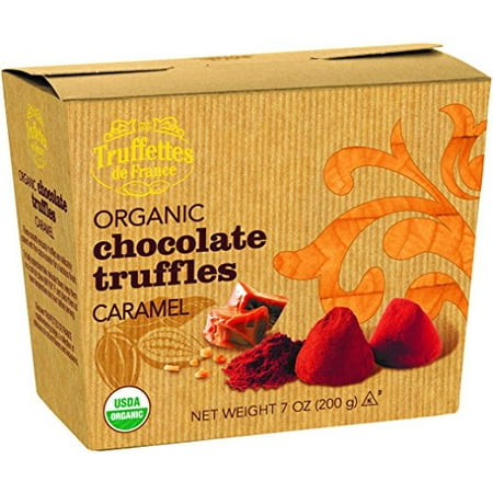 - Organic Gourmet French Truffles with Caramel | The Ultimate Cocoa-Dusted, Gourmet Chocolate Truffle for that Special Gift, or your own Guilt-Free Indulgence. Includes (1) 7oz Box.