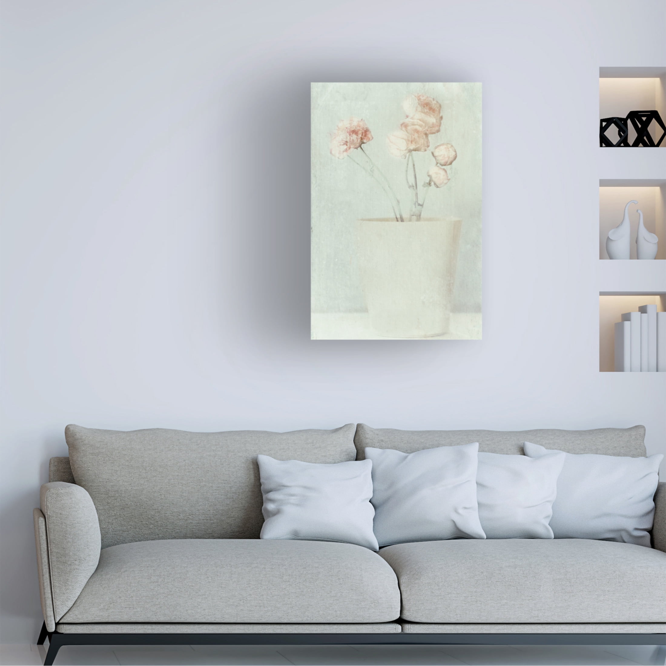 Canvas Wall Art - Delphine Devos 'Sweet Vintage' Wall Art for Living Room, Bedroom, or Office Décor by Trademark Fine Art - 22 x 32 Inches