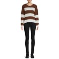 thumbnail image 2 of No Boundaries Juniors' Stripe Sweater, 2 of 6