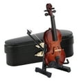 thumbnail image 2 of Modèle de Violon Miniature, Modèle de Violon Miniature avec Réplique de Violon Miniature Modèle de Violon Mini Conçu pour la Précision, 2 of 12