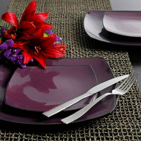 Gibson Home Soho Lounge Square Stoneware 16-piece Dinnerware Set ... Gibson Home Soho Lounge Square Stoneware 16-piece Dinnerware Set ...