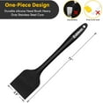 thumbnail image 4 of Eddeas Silicone Basting Pastry Brush, Heat Resistant Pastry Brush, Great for BBQ Grill Baking Kitchen Cooking, Strong Steel Core and One-Pieces Design, BPA Free and Dishwasher Safe (2PCS 11 inch), 4 of 7
