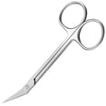thumbnail image 3 of MT Curved Stainless Steel Nail Cutting Scissors, 4", Silver, 3 of 5