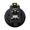 thumbnail image 4 of 4Pcs Led Dot Light Car Auto Boat 2Pin Round Rocker On/Off Toggle Spst Switch 12V, 4 of 8
