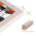 thumbnail image 4 of Wexford Home Textured 8" x 10" White Picture Frame (Set of 6), 4 of 6