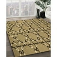 thumbnail image 3 of Ahgly Company Machine Washable Indoor Rectangle Transitional Red Brown Area Rugs, 8' x 12', 3 of 7
