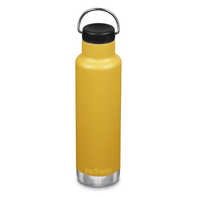 Botella de agua Klean Kanteen Classic con aislamiento, 591 ml, caléndula