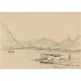 thumbnail image 2 of Samuel Prout 14x11 Gold Ornate Wood Frame and Double Matted Museum Art Print Titled - How, 2 of 4