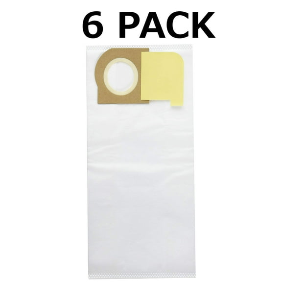 HEPA Vacuum Bags for Riccar Upright Type X Radiance, Simplicity Synergy 6-Pack