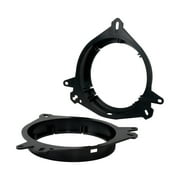 Scosche SAT6 5.25" - 6.5" Speaker Adapters Compatible w/ 2010-12 Lexus, 2004-16 Scion, 2013-18 Subaru & 2000-19 Toyota