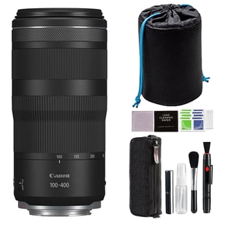 Canon RF 100-400mm f/5.6-8 IS USM Lens with Hood & Lens Cap, RF