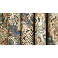 thumbnail image 5 of Fabric Mart Direct Beige Printed Velvet Fabric By The Yard, 54 inches or 137 cm width, 9 Continuous Yards Beige Velvet Fabric, Arabian Love Damask, Upholstery Drapery Curtain Wholesale Fabric, 5 of 8