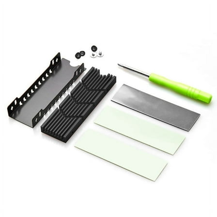 M.2Pro 2280 NVMe Heatsink M.2Pro SSD Heatsink Thermal Pad Aluminum Heat Dissipation Band Thermal Pad for M2 2280 Ssd C