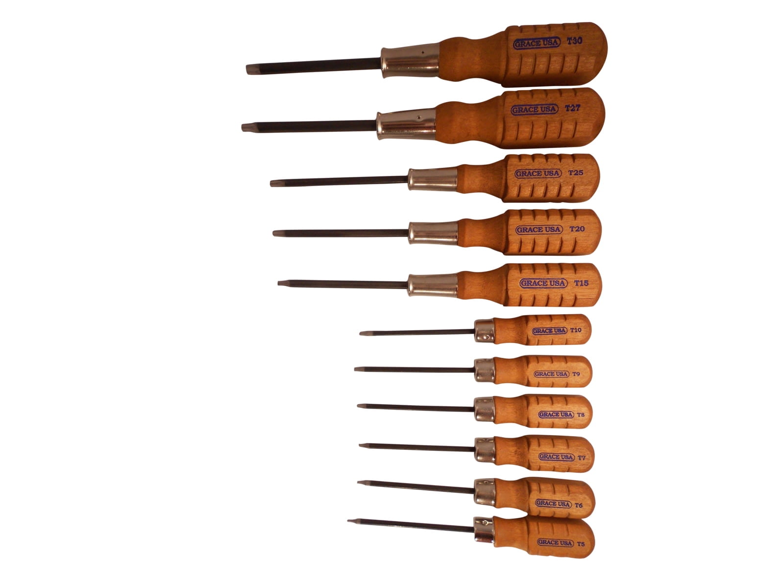 Grace USA Star Screwdriver Set - 11 pc. Set