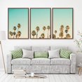 thumbnail image 2 of IDEA4WALL 3 Piece Canvas Wall Art Tropical Palm Trees Canvas Prints Framed Wall Art Decor, 2 of 4