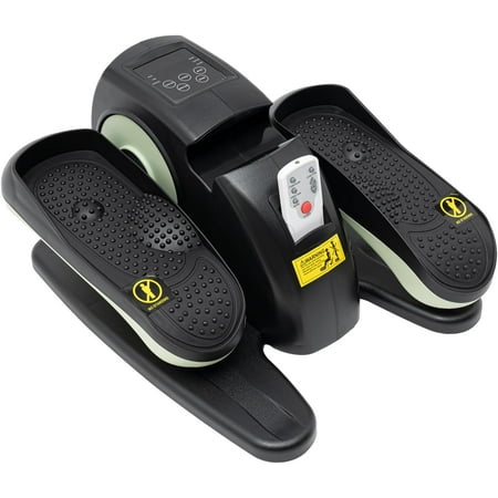 Ellipse Leg Exercise While Sitting ,Exerciser Under Desk Elliptical Machine, Quiet & Compact Mini Elliptical Leg Exerciser Machine with Remote Control for Home and Office Use