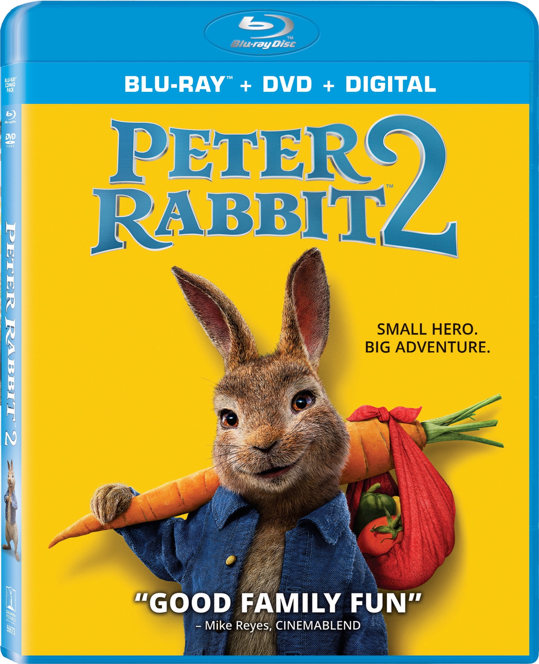 Peter Rabbit (Blu-ray + DVD ) - Walmart.com
