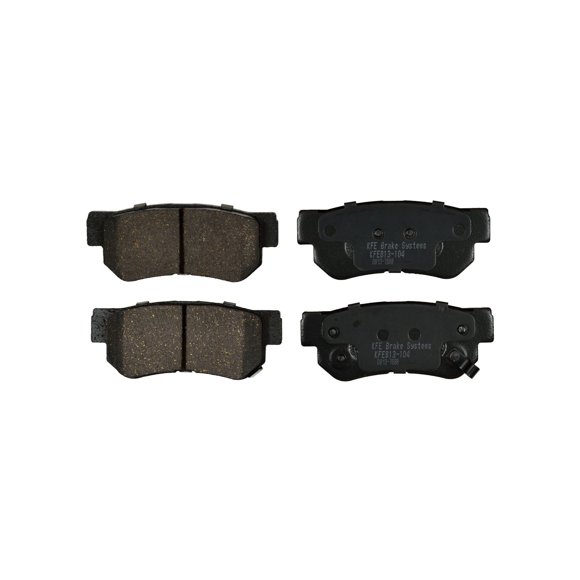 KFE KFE813-104 Ultra Quiet Advanced Premium Ceramic Brake Pad REAR Set Compatible With: Hyundai Sonata, Santa Fe, Elantra, Azera, Tucson, XG300, XG350; KIA Optima, Sportage, Amanti