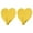 Yellow, variant on Iron Love Hook 2Pc Yellow Hanging Hooks, 2X Love Hook Hooks, Yellow