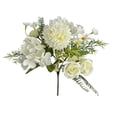 thumbnail image 2 of Xuniizn Artificial Flowers, Fake Hydrangea Bouquet UV Resistant Silk Flowers, Lifelike, No Fade, Fake Flowers for Wedding, Party, DIY Tables Centerpiece Decor - Fake Flowers, 2 of 6