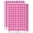 Hot Pink, variant on Acorn Doodle 200+ Round Stickers - Light Pink - Gloss Finish - 0.50" Size