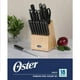 thumbnail image 2 of Juego de cuchillos Oster Ginley 18 piezas de acero inoxidable con alto contenido de carbono, 2 of 7