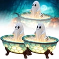 thumbnail image 4 of Halloween Ghost Bubble Bath Lamp, Cute Bathtub Ghost Night Lights for Halloween Decor, Reading Books Nightlight, Halloween Decorations for Indoor Readers & Book Desk Home Party,6x5x4in,B, 4 of 7