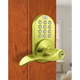 thumbnail image 4 of MiLocks Keyless Entry Door Lock, Electronic Keypad Door Lock with Handle, Digital Lever Handle Door Lock for Interior Doors, Polished Brass Finish, 4 of 6