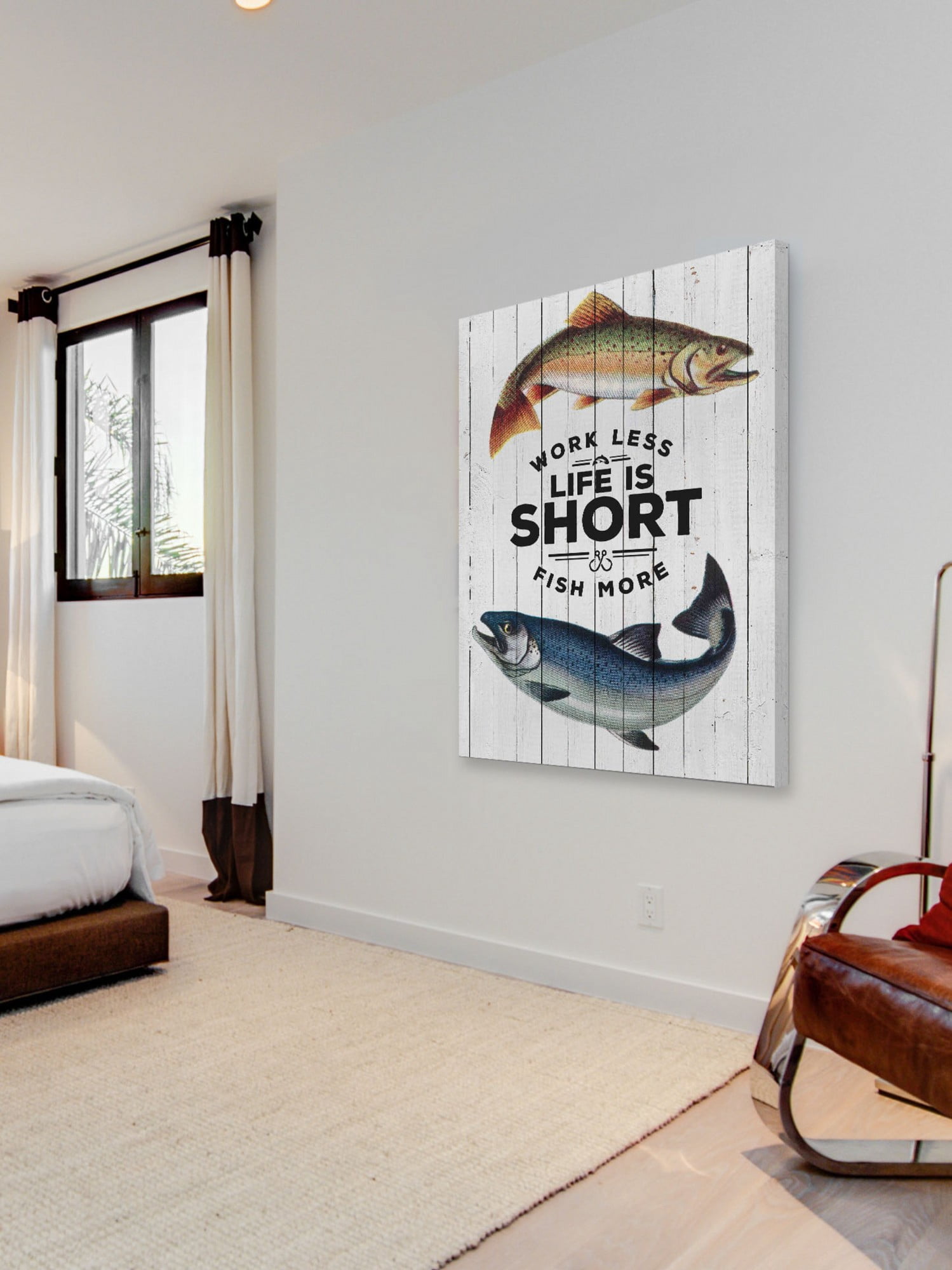 Marmont Hill Life Is Short by Saturday Evening Post Painting Print on Canvas