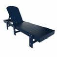 thumbnail image 4 of WestinTrends Classic Adirondack Poly Reclining Chaise Lounge,Navy Blue, 4 of 5