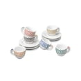 thumbnail image 1 of Set 6 Tazas c/plato de Italia para Espresso EVOLUTION, 1 of 2