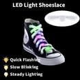 thumbnail image 3 of JoieDomi LED Light Up Gloves, Shoe Laces, Bracelet, 3 Multicolor Modes, 3 of 7