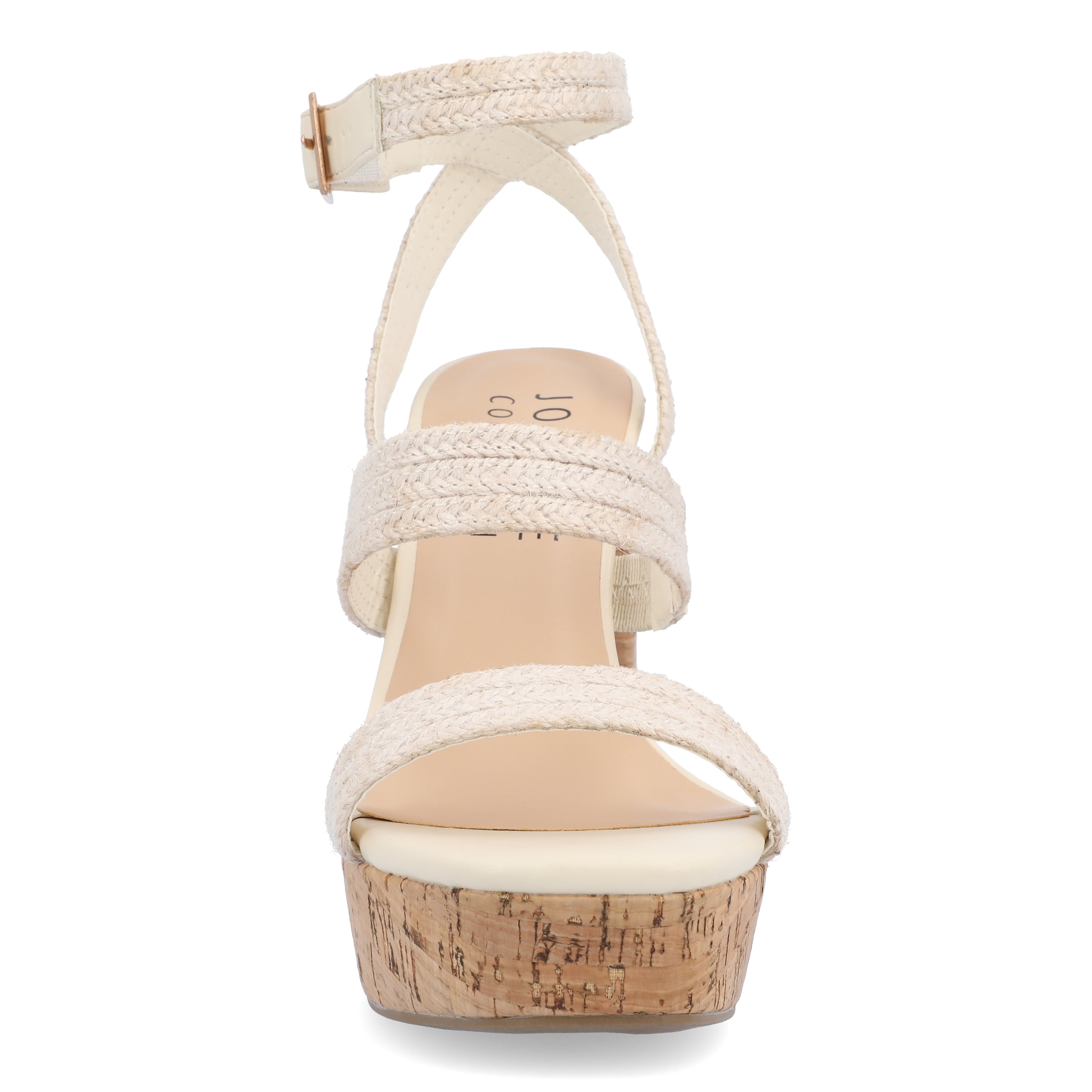Journee Womens Sienne High Heel Platform Sandals
