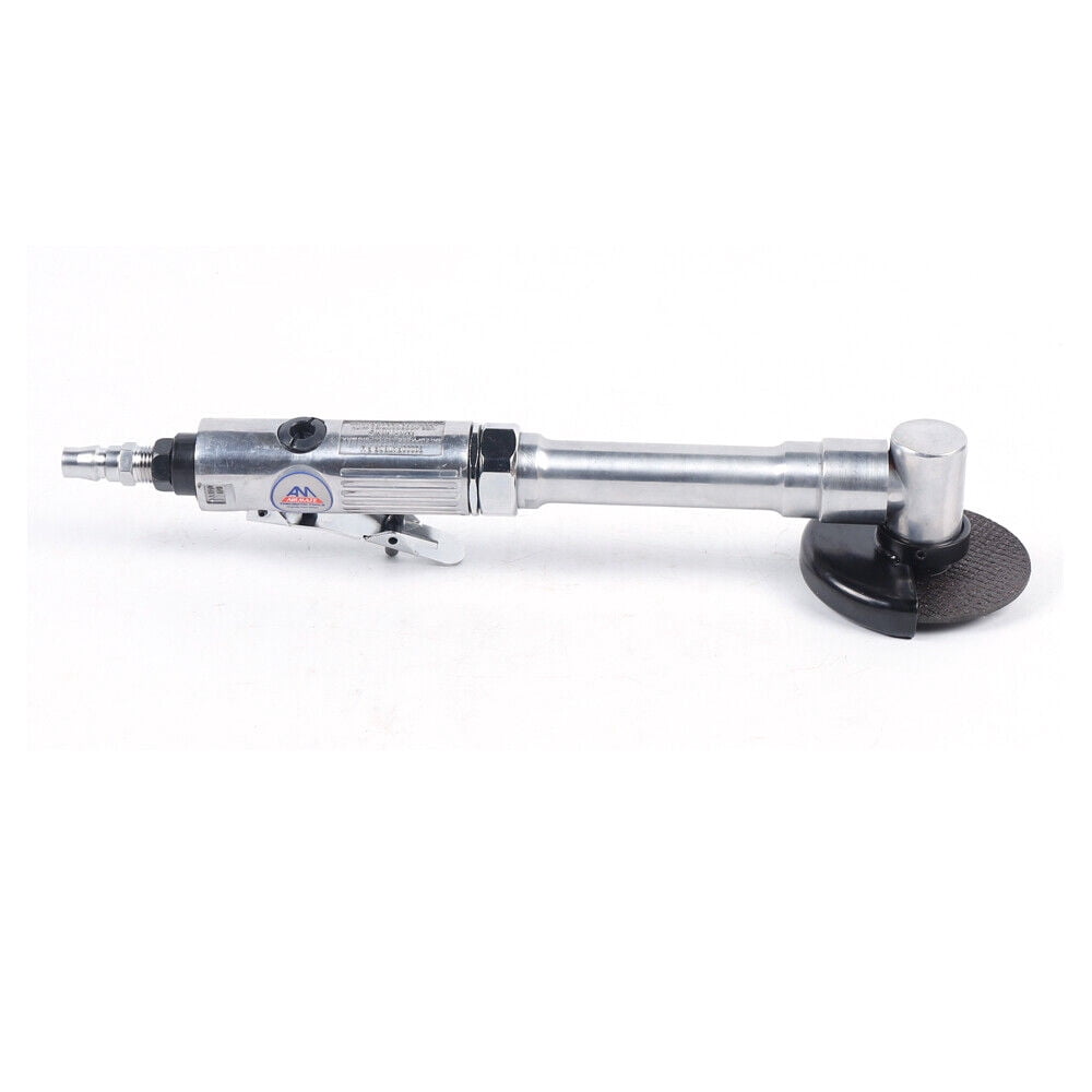 Miumaeov Pneumatic Cutting Machine Air Angle Grinder Air Cutter Grinding Tool Long Handle
