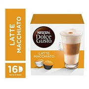 Nescafe Dolce Gusto Latte .. .. Macchiato Capsules, 16 .. Count