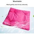 thumbnail image 4 of Toystoory Almohadilla de calefacción, alfombrilla lavable para silla, cojín eléctrico con carga cálida para otoño e invierno, suministro Suministros térmicos Rosa roja, 4 of 6