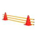 thumbnail image 3 of Conos de carretera de obstáculos de fútbol, barril de marca de fútbol con agujero, equipo de entrenamiento deportivo (rojo), 1 ud., 3 of 3
