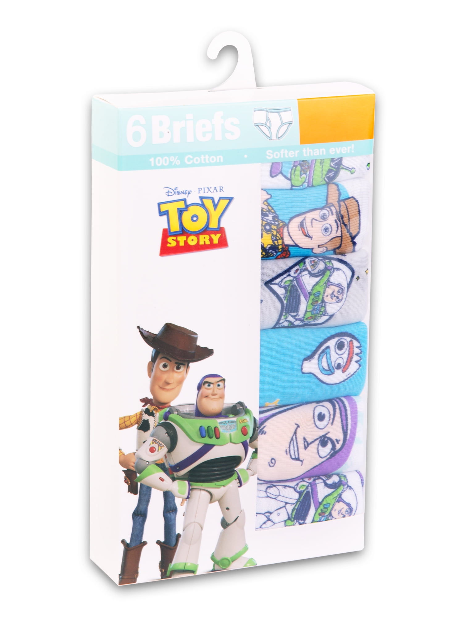 Character Toddler Boy Briefs, 6- Pack, Sizes 2T-4T