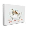 thumbnail image 4 of Stupell Nautical Turtle Bathtub Bathing Animals & Insects Painting Gallery Wrapped Canvas Print Wall Art, 4 of 5