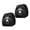 black bearr, variant on General Car Headrest Covers Patterns Polyester Fabric Comfortable & Washable Headrest Covers for Vehicle