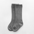 thumbnail image 2 of Chaussettes Thermiques pour Bébé, Bas de Protection des Pieds Monochromes pour les Genoux, 2 of 6