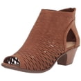 thumbnail image 1 of Sandalia con tacón Easy Street Sunrise para mujer, color canela, talla 6, ancho X, 1 of 1