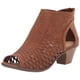 thumbnail image 1 of Sandalia con tacón Easy Street Sunrise para mujer, color canela, talla 9 de ancho, 1 of 1