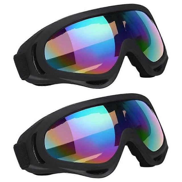 Unisex Wind and Snow Goggles UV Protection, Cycling Motorcycle Snowmobile Ski Goggles, Outdoor Sports Ski Goggles