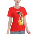 thumbnail image 2 of T-Shirt Basique à Manches Courtes pour Femmes Dragon Ball Wukong, 2 of 6