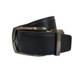 thumbnail image 2 of Ferrioni Cinturón Reversible Piel Genuina Hombre Negro Café con Hebilla 34mm, 2 of 5