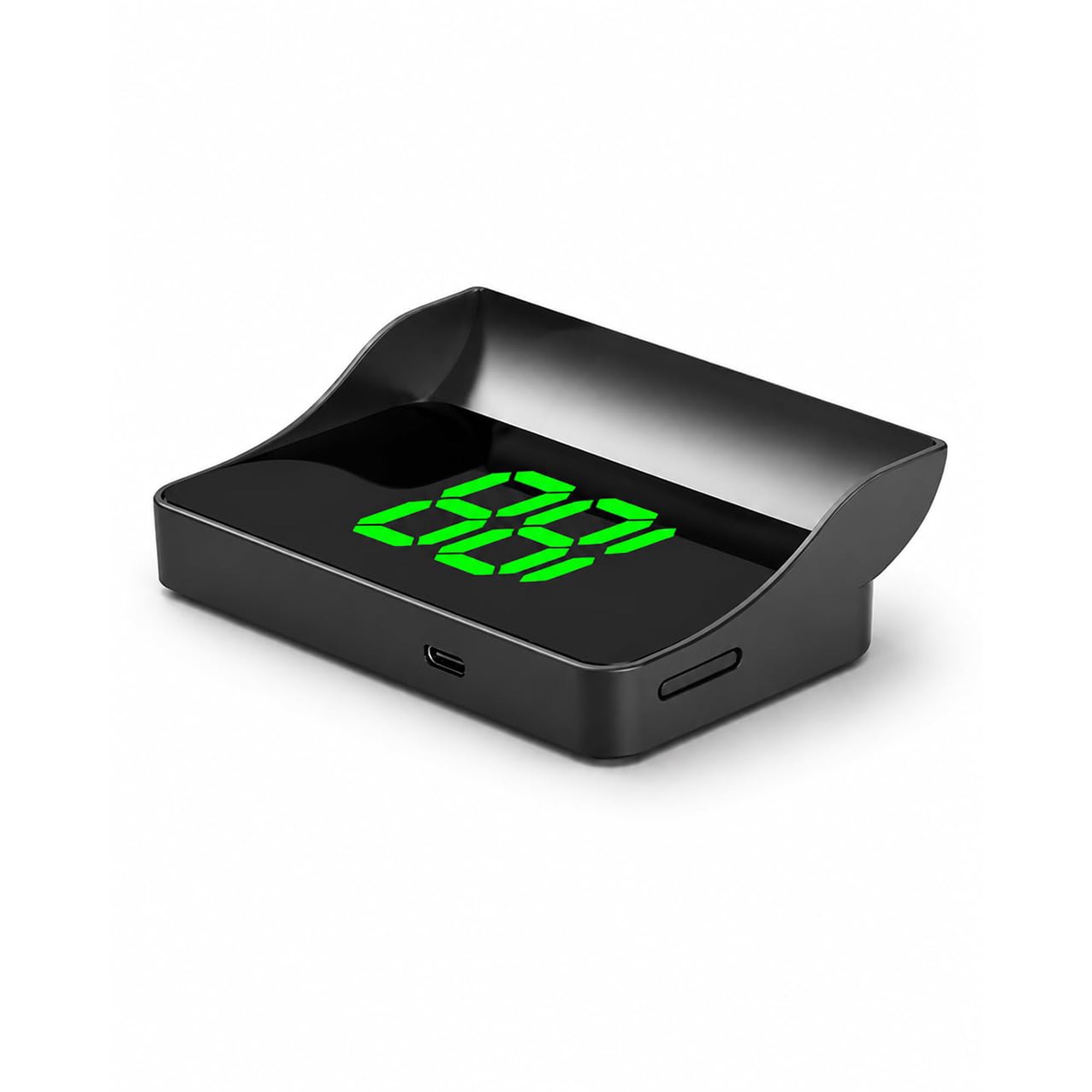 In-Vehicle Smart HUD Display – USB-Powered GPS Speedometer with BDS Navigation, 10Hz Refresh Rate, Plug-and-Play for Cars and Trucks